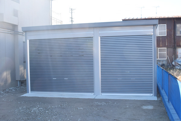 ガレージ・物置工事「ガレージ・物置の施工写真」