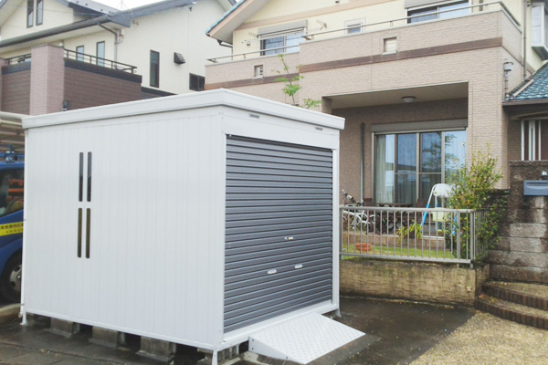 ガレージ・物置工事「ガレージ・物置の施工写真」