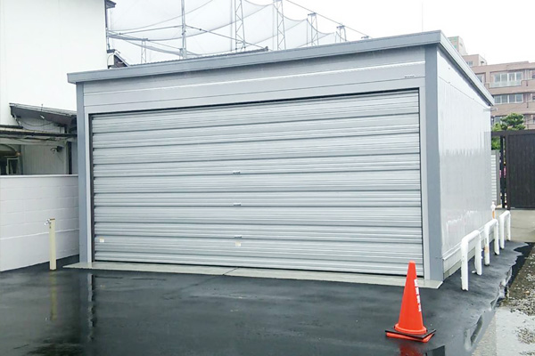 ガレージ・物置工事「ガレージ・物置の施工写真」