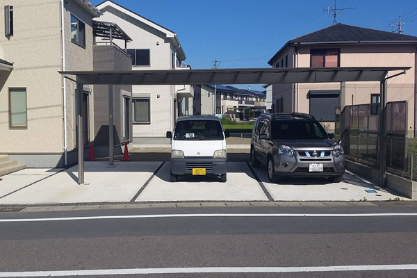 ガレージ・物置工事「ガレージ・物置の施工写真」