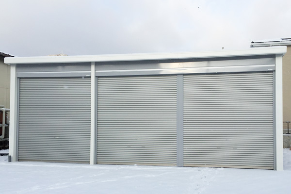 ガレージ・物置工事「ガレージ・物置の施工写真」