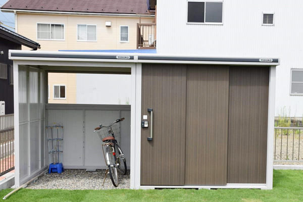 ガレージ・物置工事「ガレージ・物置の施工写真」